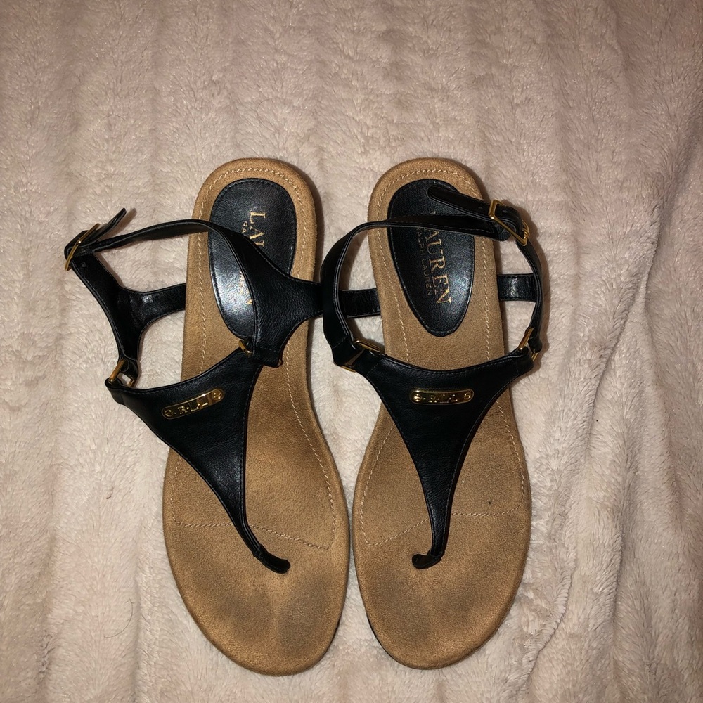 Ralph Lauren wedged sandals